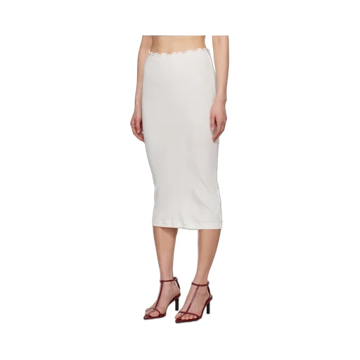 Cotton Midi Skirt