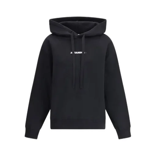 Logo Printed Drawstring Hoodie