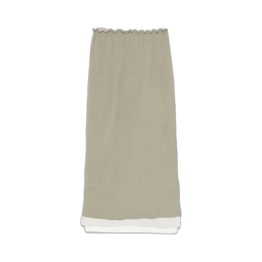 Cotton Midi Skirt