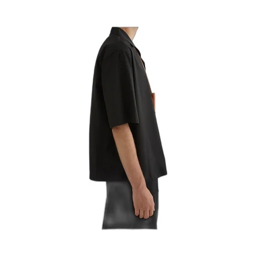 Short-Sleeved Poplin Shirt