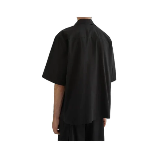 Short-Sleeved Poplin Shirt