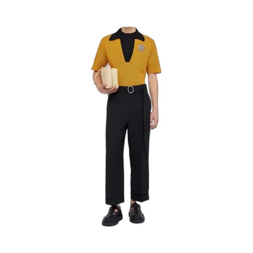 Knitted Polo Shirt