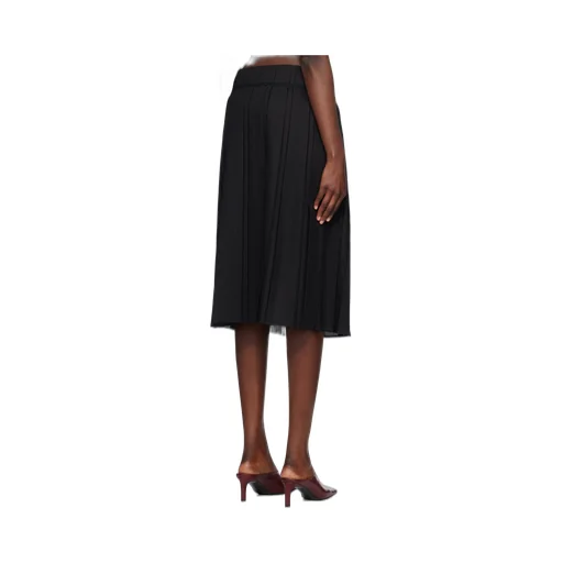 Pleated Midi Skirt
