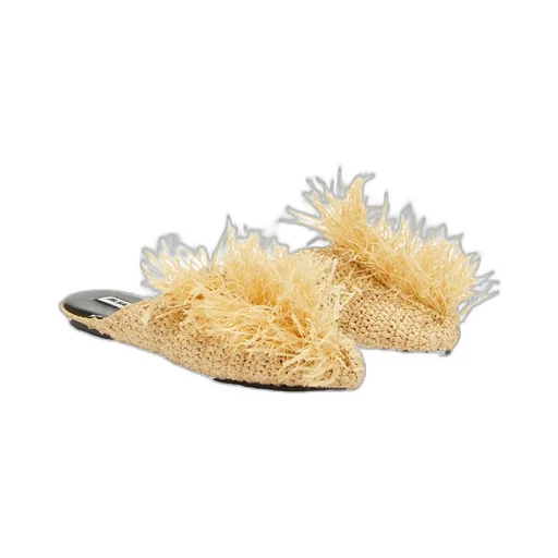 Fringed Slippers