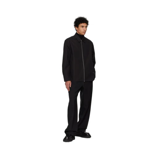 Long Sleeved Zip-Up Shirt