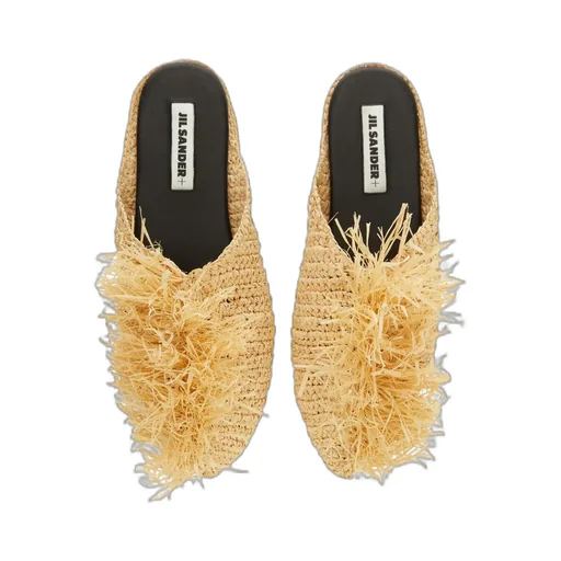 Fringed Slippers