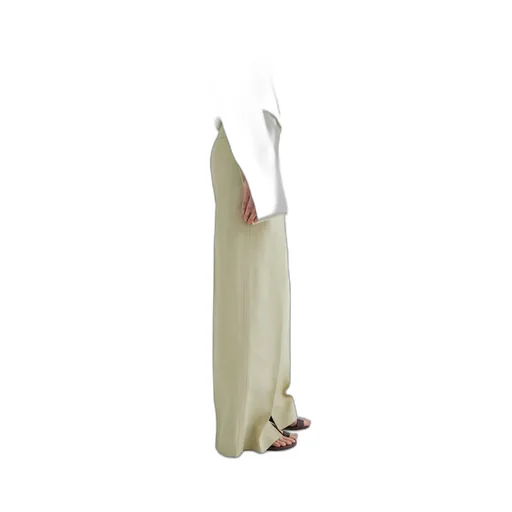 Pleat-Detailed Straight-Leg Trousers
