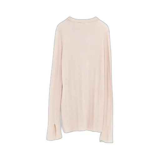 Fine-Ribbed Top