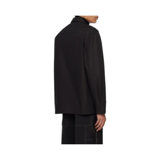 Long Sleeved Zip-Up Shirt