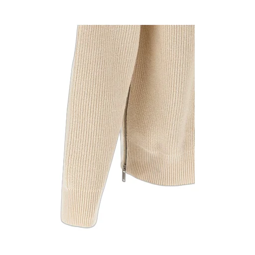 Side-Zip Knitted Jumper