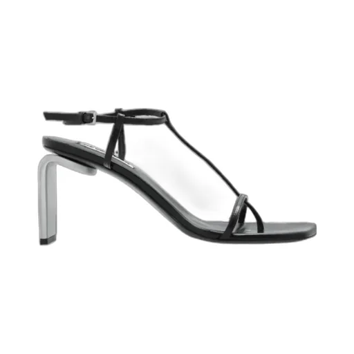 Thong Strap Heeled Sandals