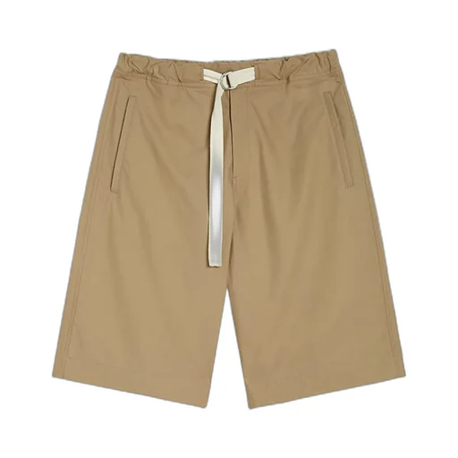 Wide-Leg Bermuda Shorts