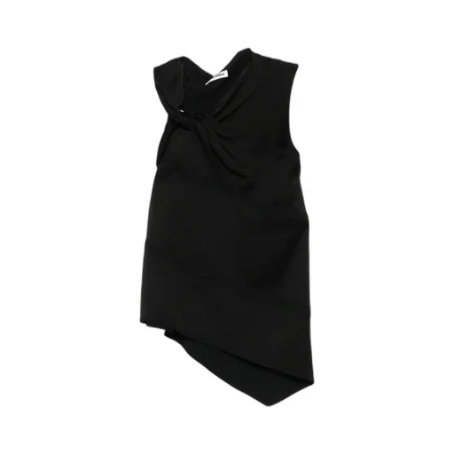 Sleeveless Knot Detailed Top