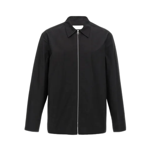 Long Sleeved Zip-Up Shirt