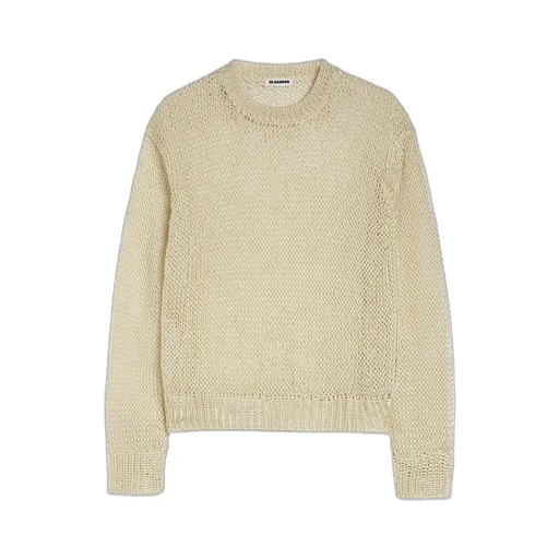 Open Knit Crewneck Jumper