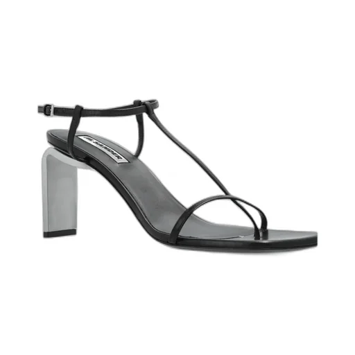Thong Strap Heeled Sandals