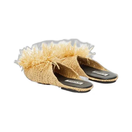 Fringed Slippers