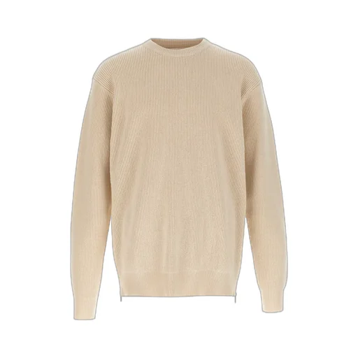 Side-Zip Knitted Jumper