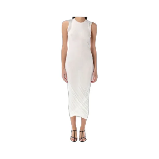 Crewneck Sleeveless Midi Dress