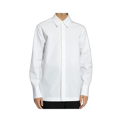 Buttoned Long-Sleeved Shirt