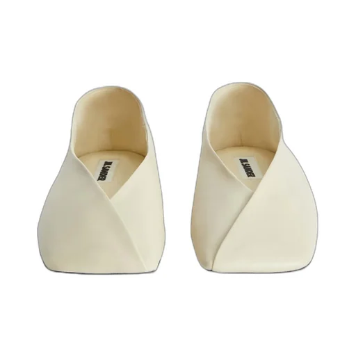 Square-Toe Ballerina Shoes