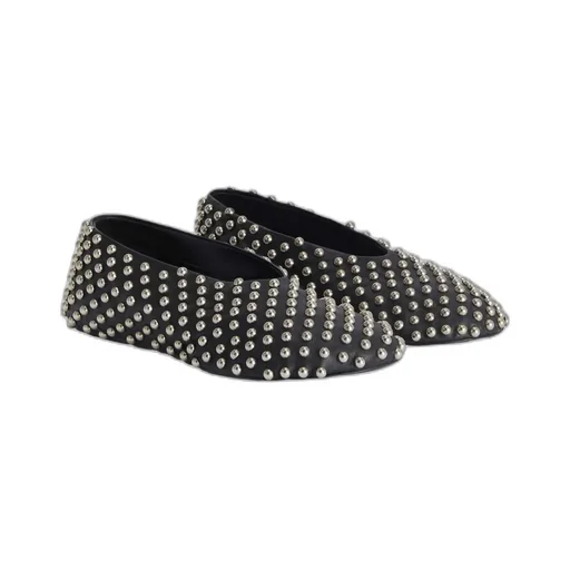 Studded Ballerinas