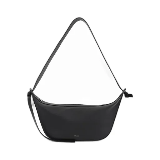 Knot-Detailing Zipped Shoulder Bag