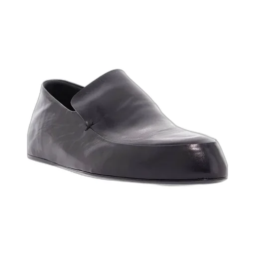 Round-Toe Slip-On Loafers