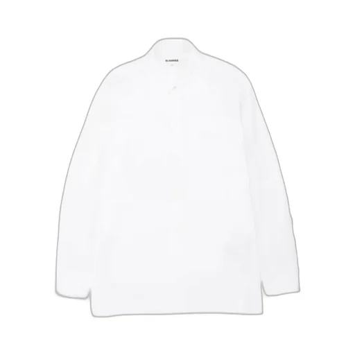 Logo Embroidered Long-Sleeved Shirt