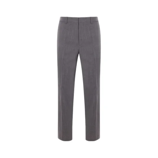 Slim-Fit Wool Trousers