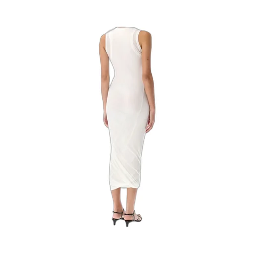 Crewneck Sleeveless Midi Dress