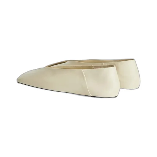 Square-Toe Ballerina Shoes