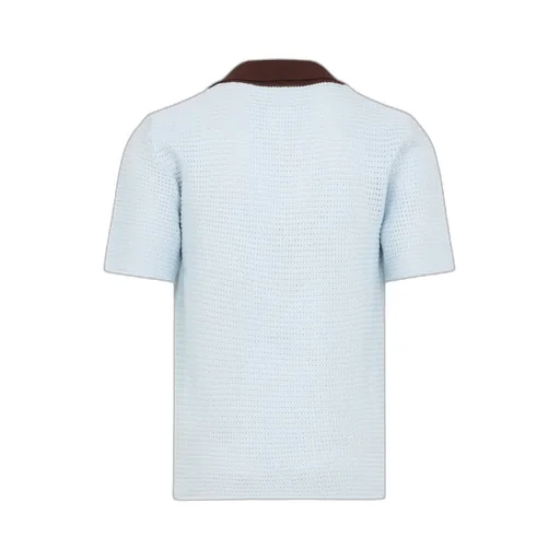 Chunky Knitted Short-Sleeved Jumper