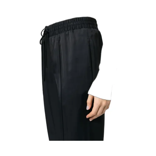 Drawstring Tapered Trousers