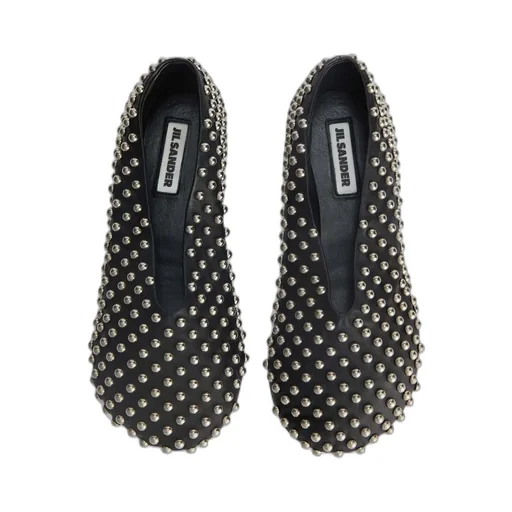 Studded Ballerinas
