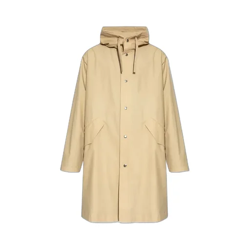 Logo Printed Hooded Parka