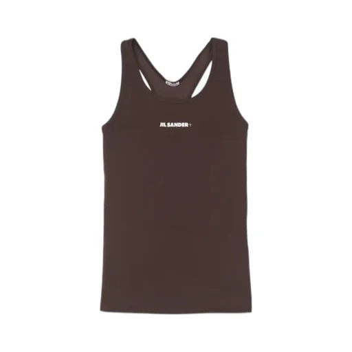 Logo Printed Technical Tank Top