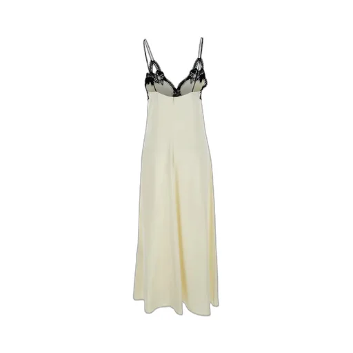 Lace Flower Detailed Midi Dress
