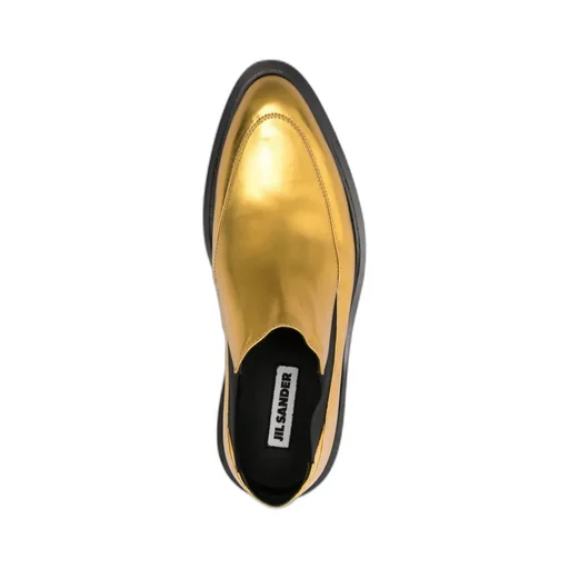 Lamé Ankle Boots