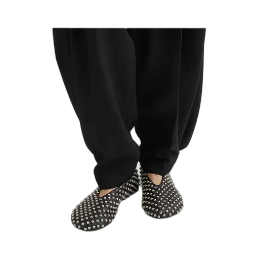 Studded Ballerinas