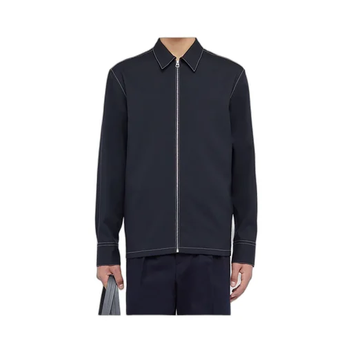 Long Sleeved Zip-Up Shirt