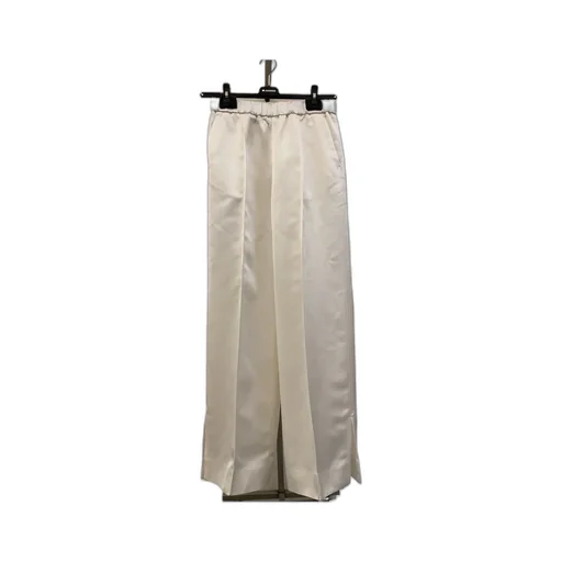 Wide Leg Satin Trousers