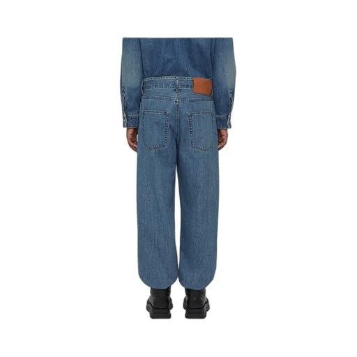 Loose Denim Trousers