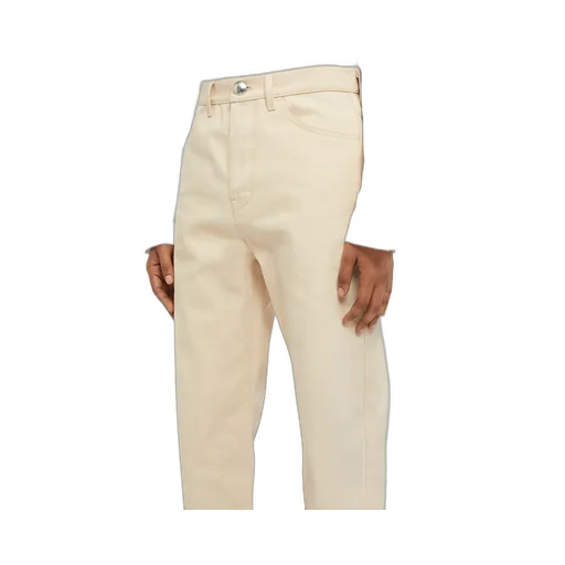 Button-Fastened Straight-Leg Jeans