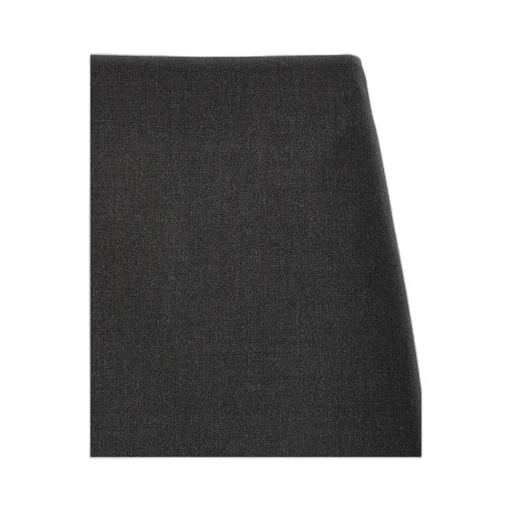 High-Waisted Zipped Midi Skirt