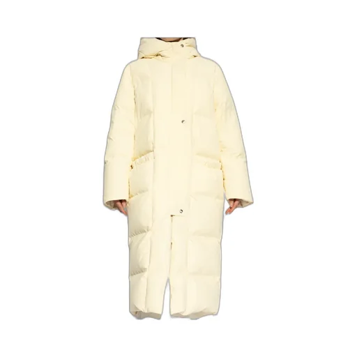 Quilted Hooded Down Coat