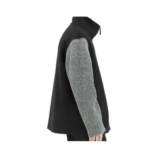 Knitted Zipped Jacket
