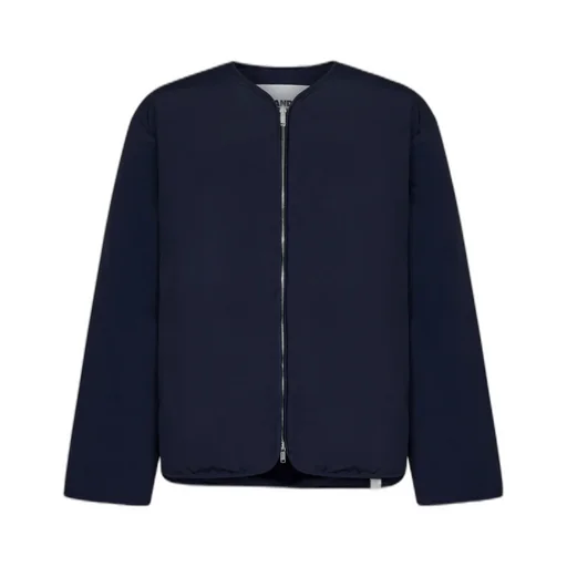 Zipped High Neck Jacket