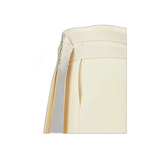 Wrap-Designed A-Line Midi Skirt