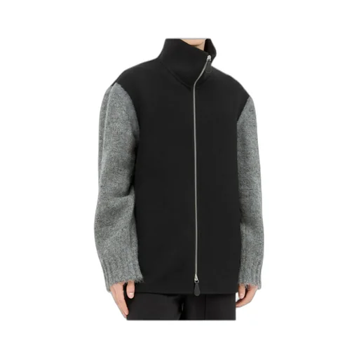 Knitted Zipped Jacket